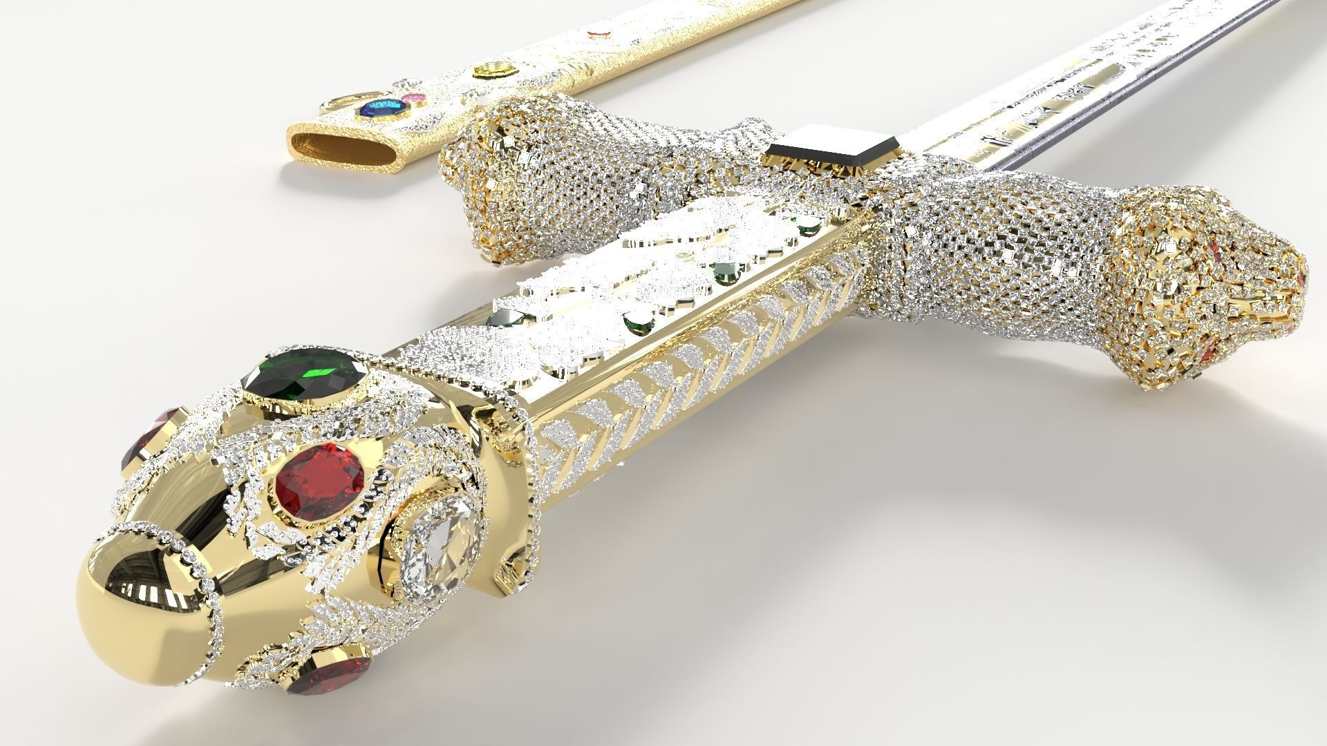 The Sword of Offering 3D model_4