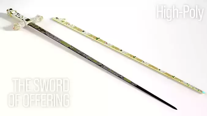 The Sword of Offering 3D model