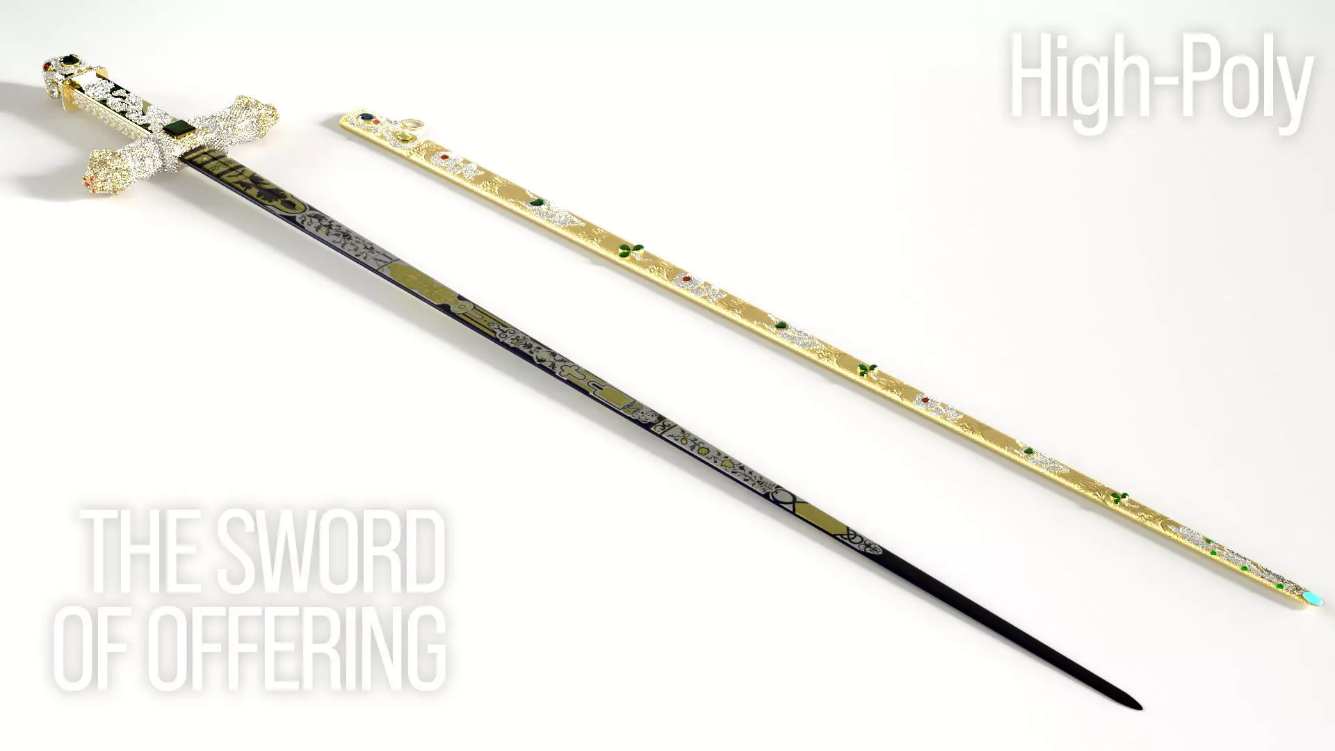 The Sword of Offering 3D model_0