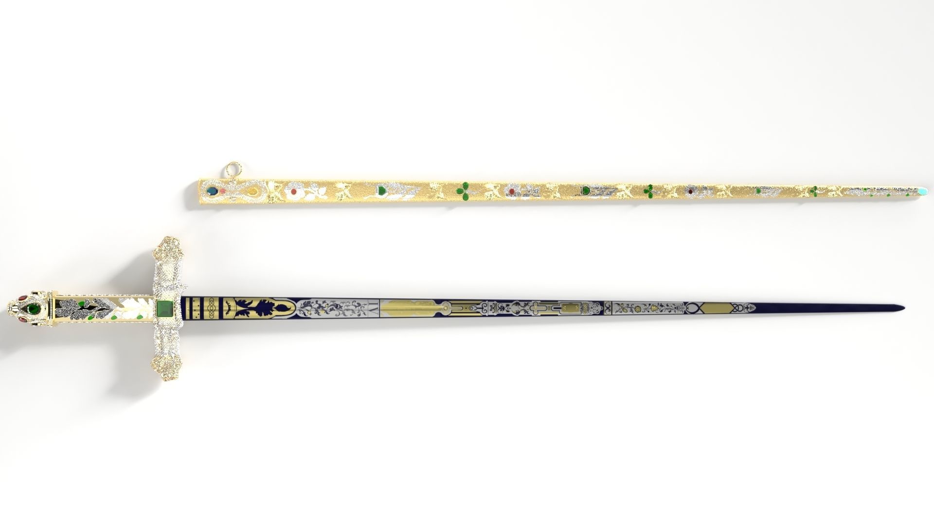 The Sword of Offering 3D model_5