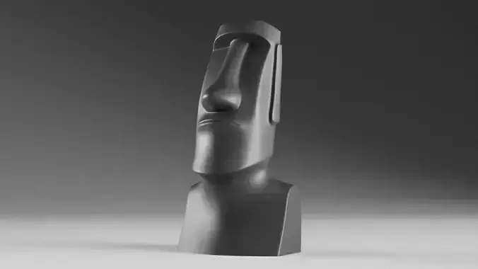 Moai head