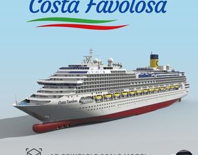 Cruise ship 3D Print Models | CGTrader