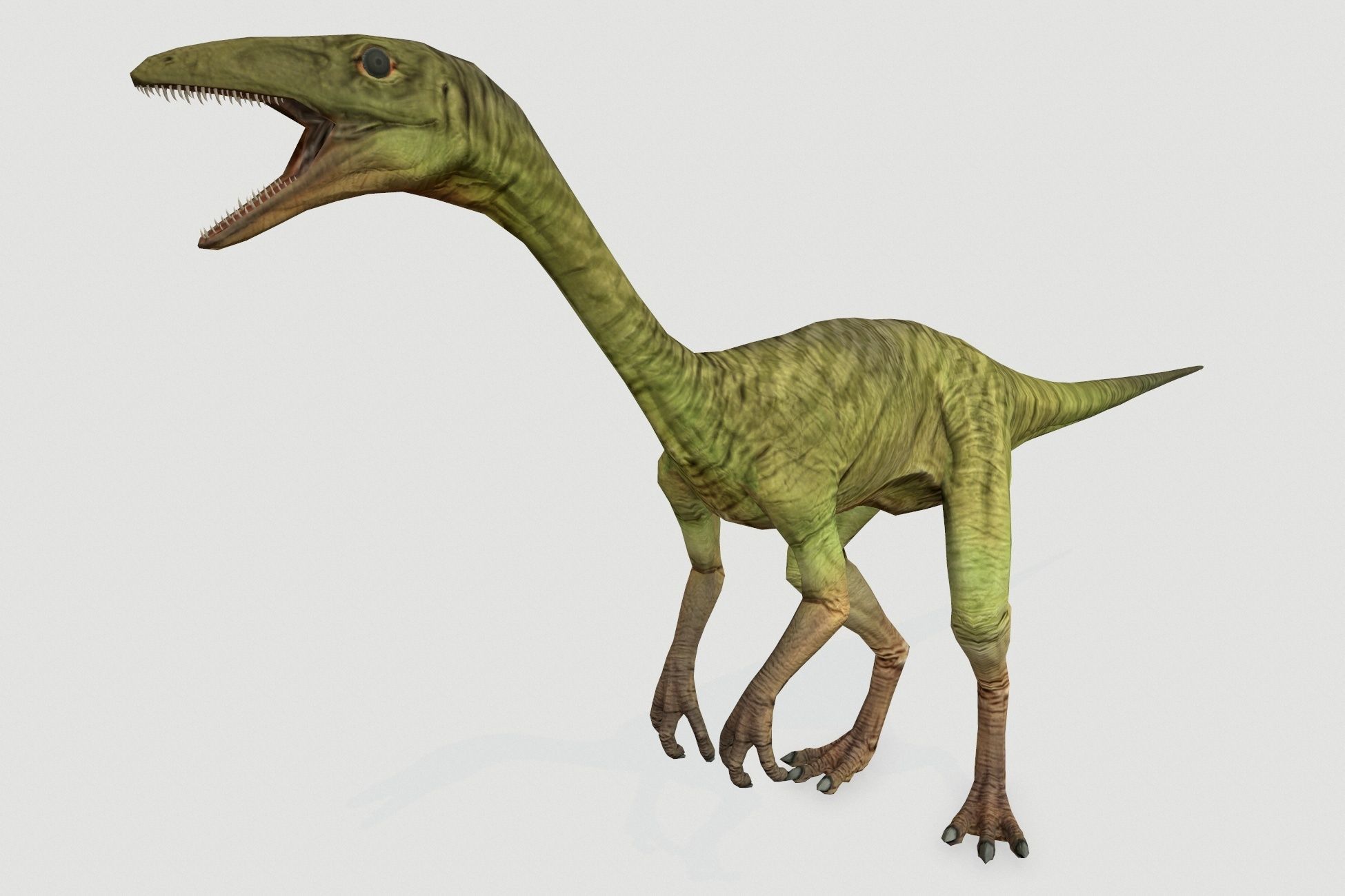 Dinosaurs pack Low-poly 3D model_1
