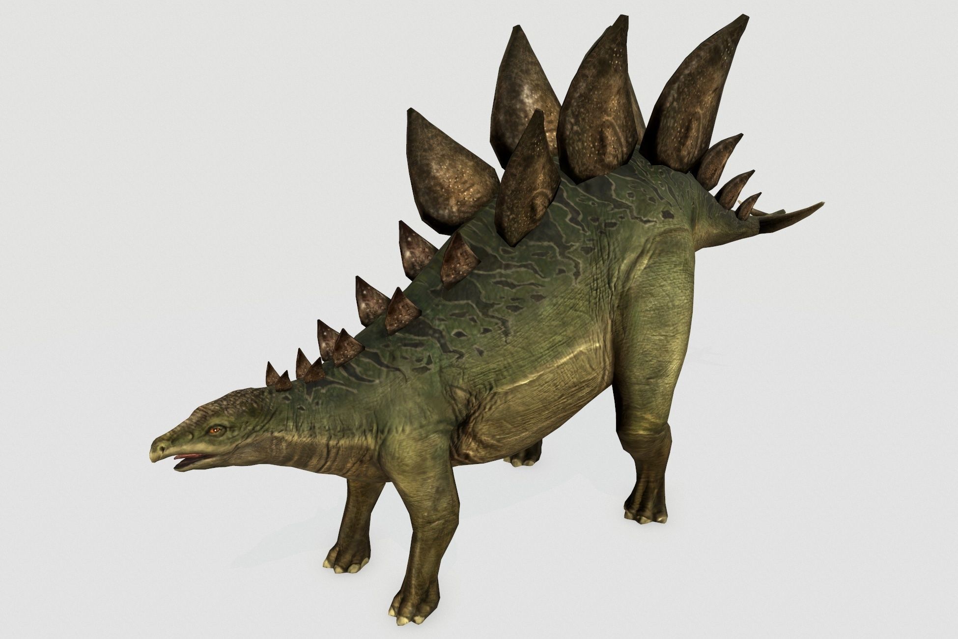 Dinosaurs pack Low-poly 3D model_26