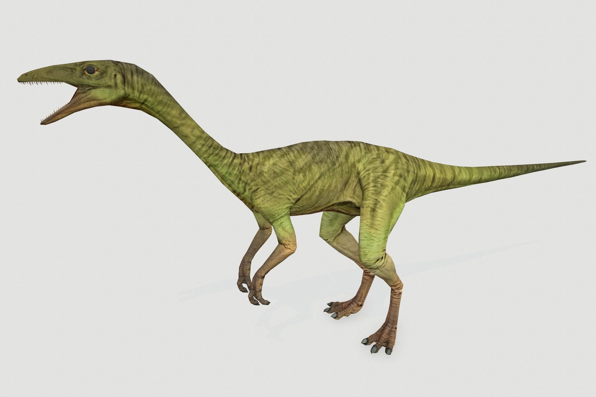 Dinosaurs pack Low-poly 3D model_2
