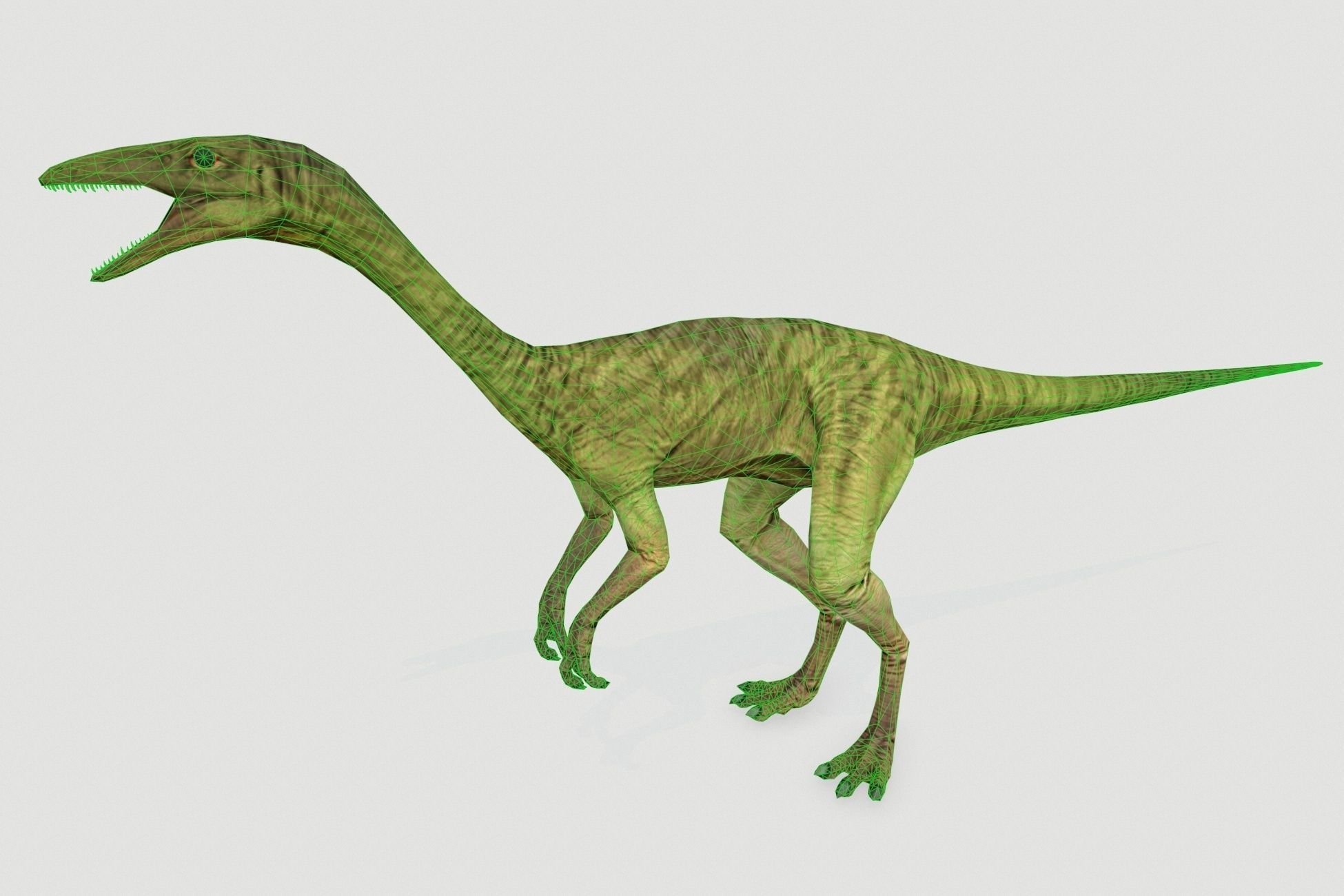Dinosaurs pack Low-poly 3D model_3