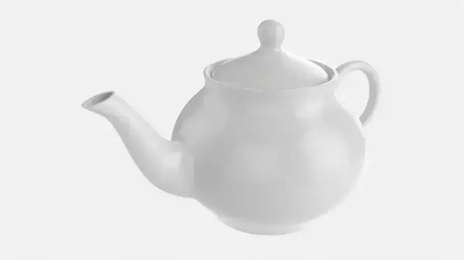 Classic Ceramic Teapot 01