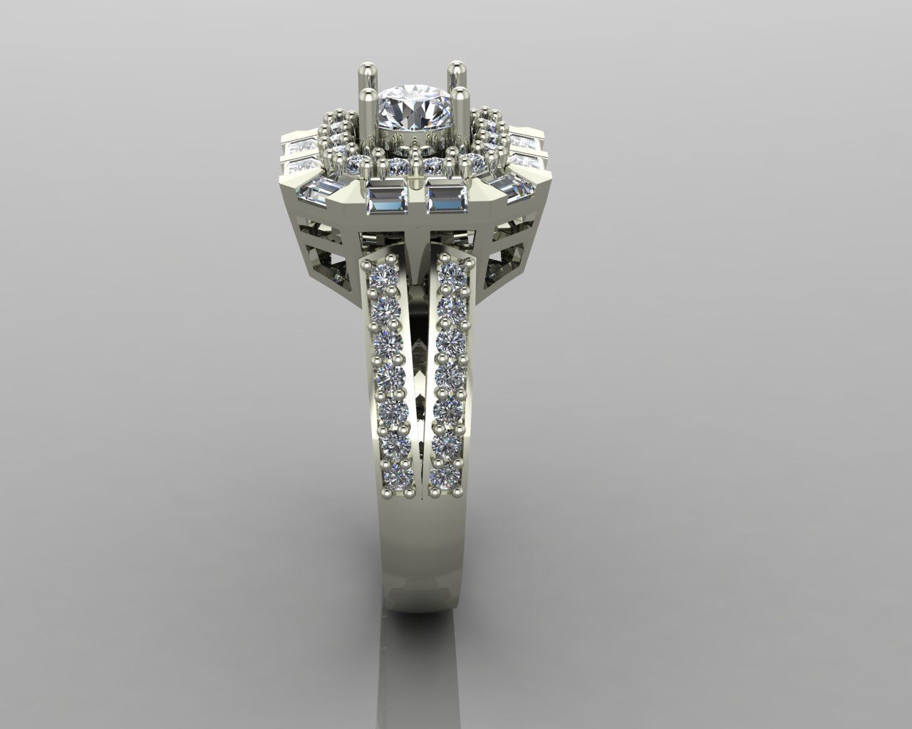 jewellry ring 3D print model_3
