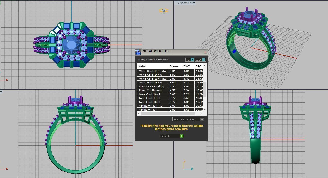 jewellry ring 3D print model_11