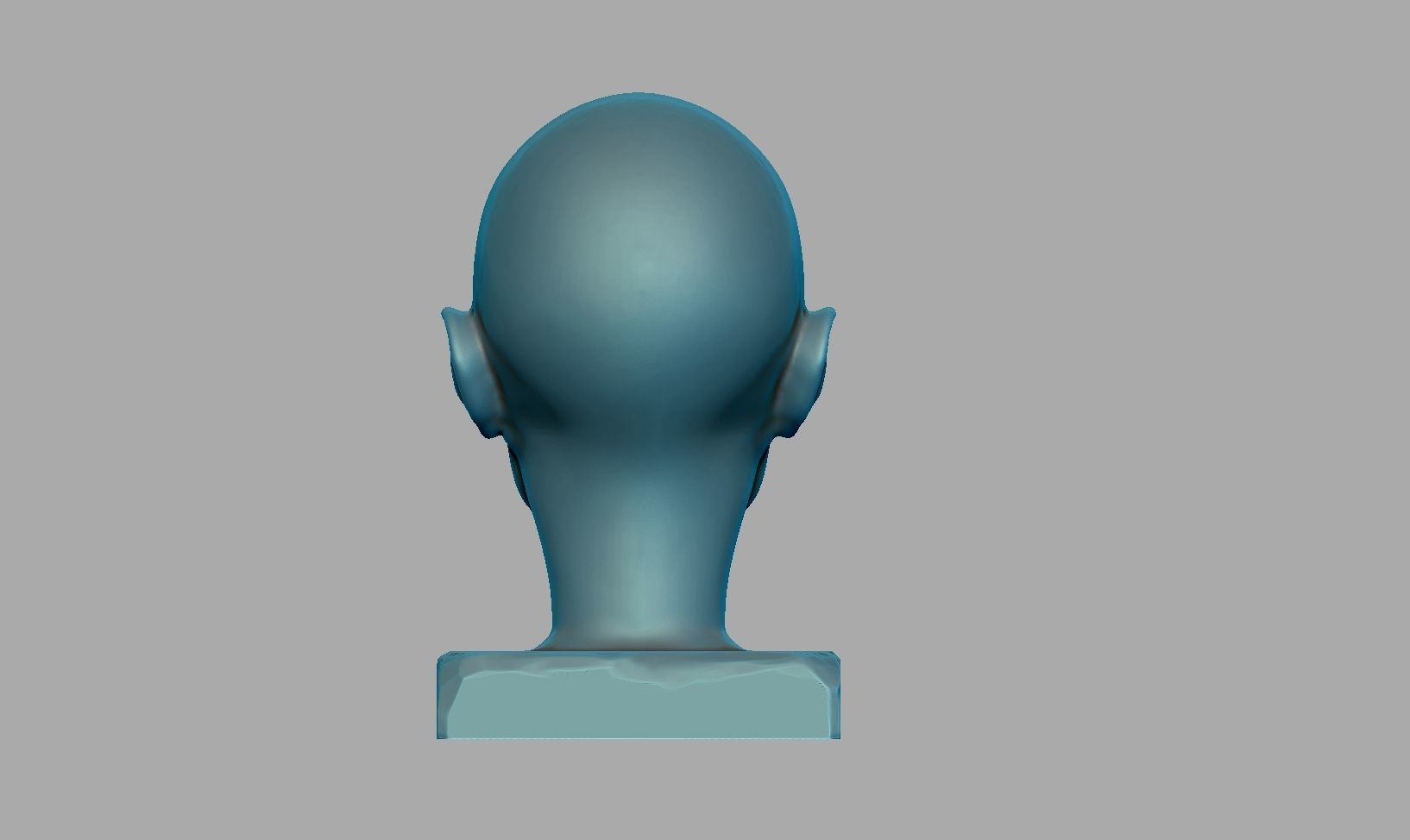 Conceptual Face Sculpture 01 3D print model_7