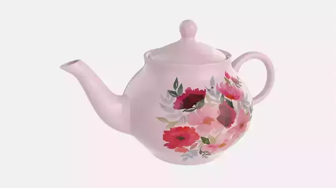 Classic Ceramic Teapot 03