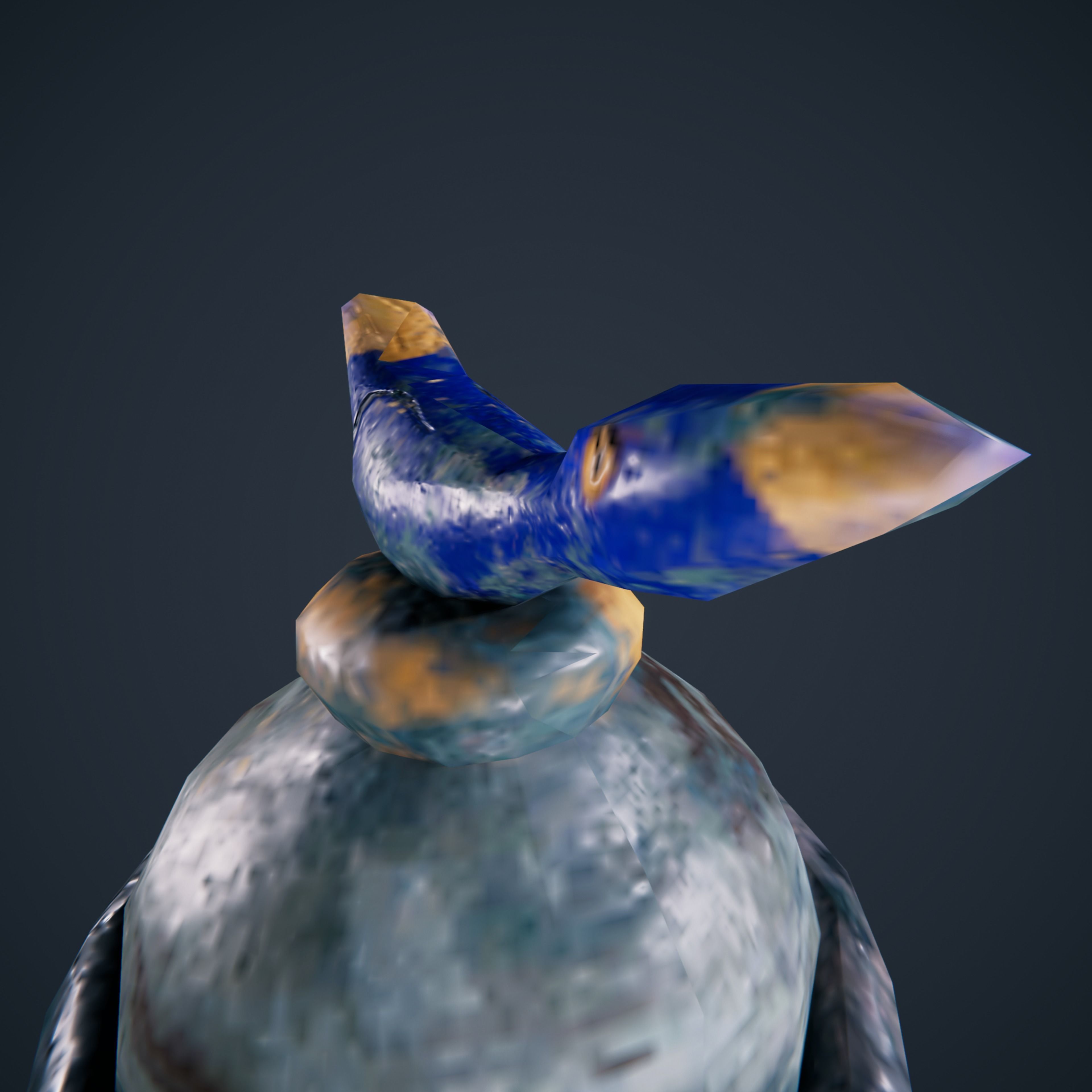 Old Vase Antique HDRP Low-poly 3D model_6