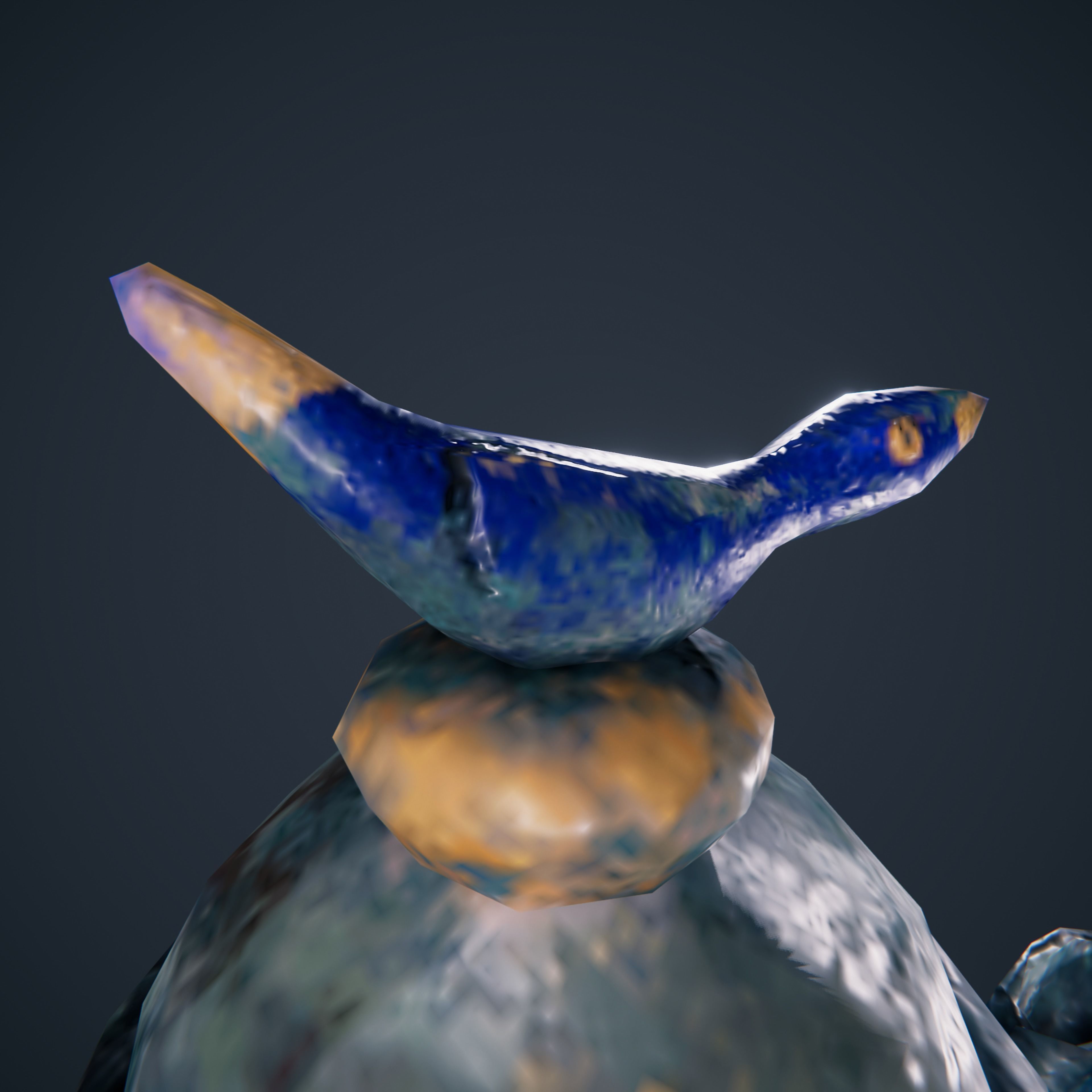 Old Vase Antique HDRP Low-poly 3D model_5