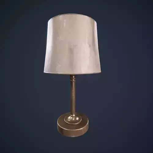 Table Lamp Antique HDRP  Low-poly 3D model