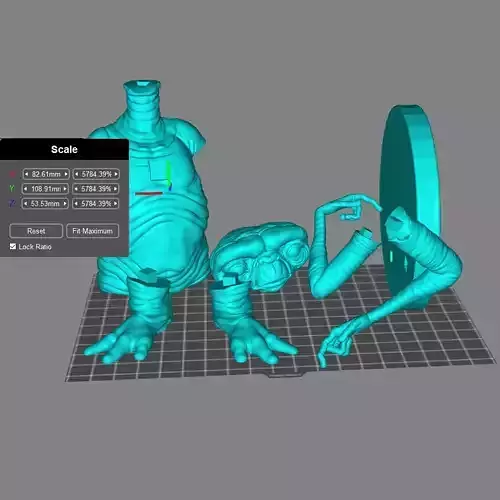 ET Alien fan art Free 3D print model