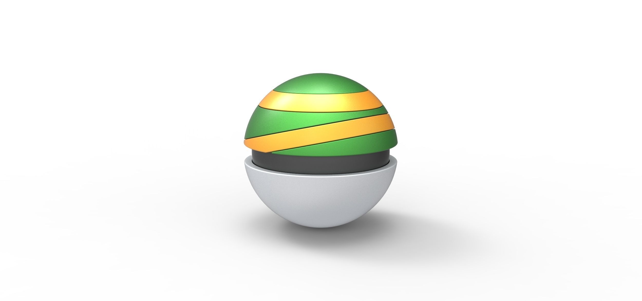 Nest Ball 3D print model_7