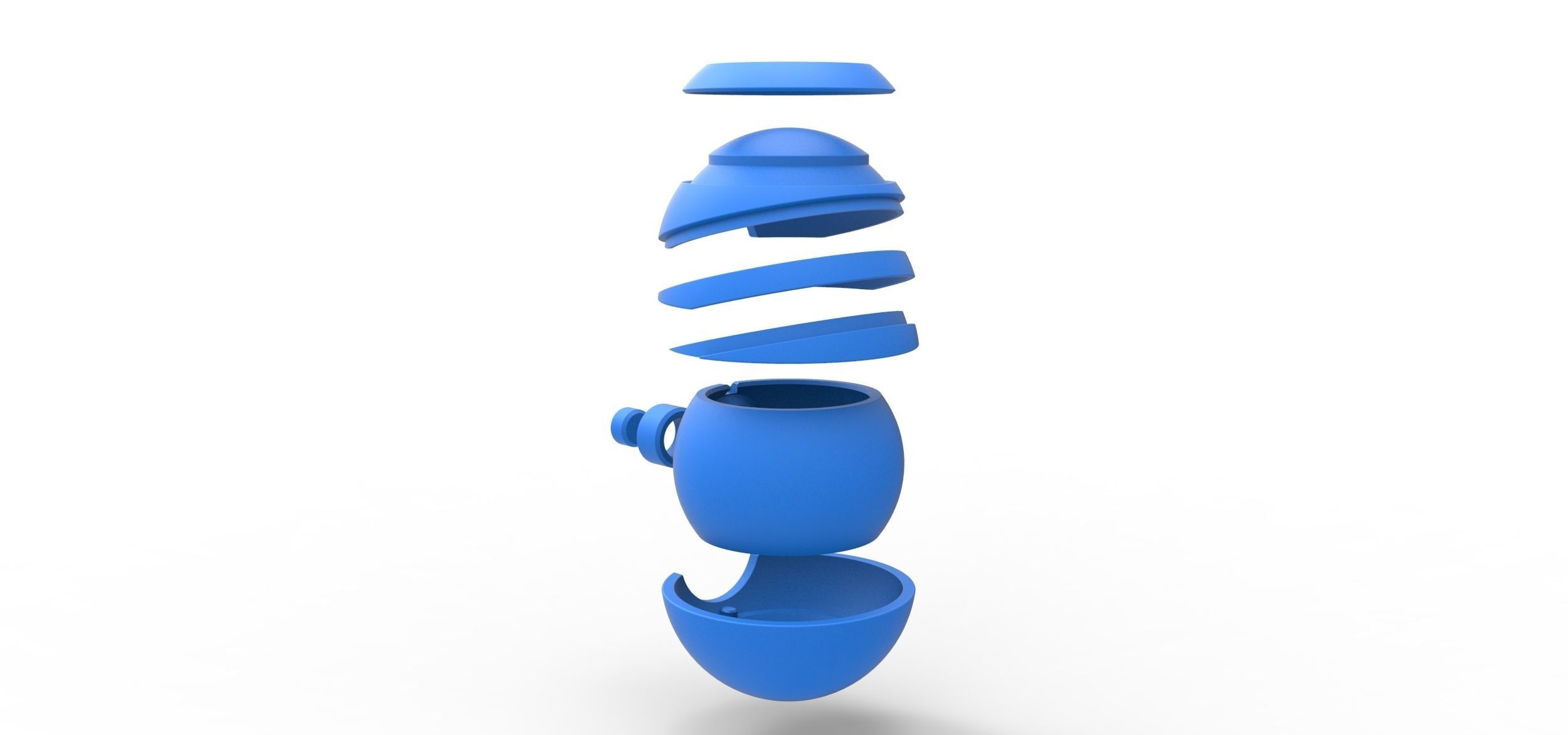 Nest Ball 3D print model_21