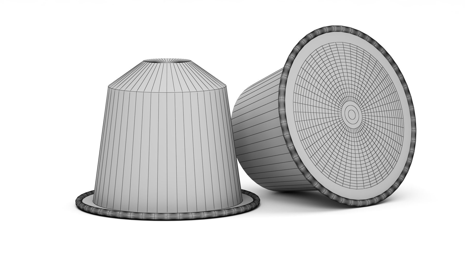 Nespresso coffee capsule pod 3D model_6
