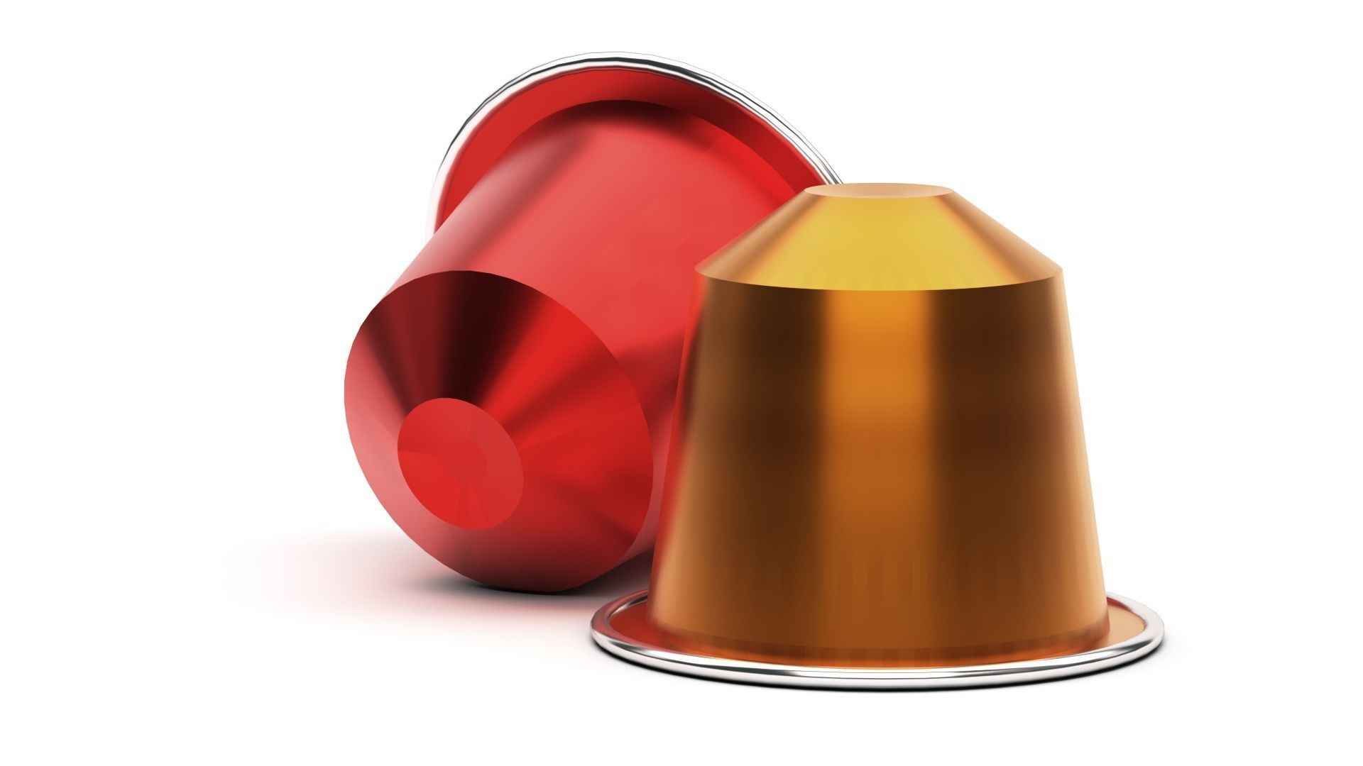 Nespresso coffee capsule pod 3D model_4