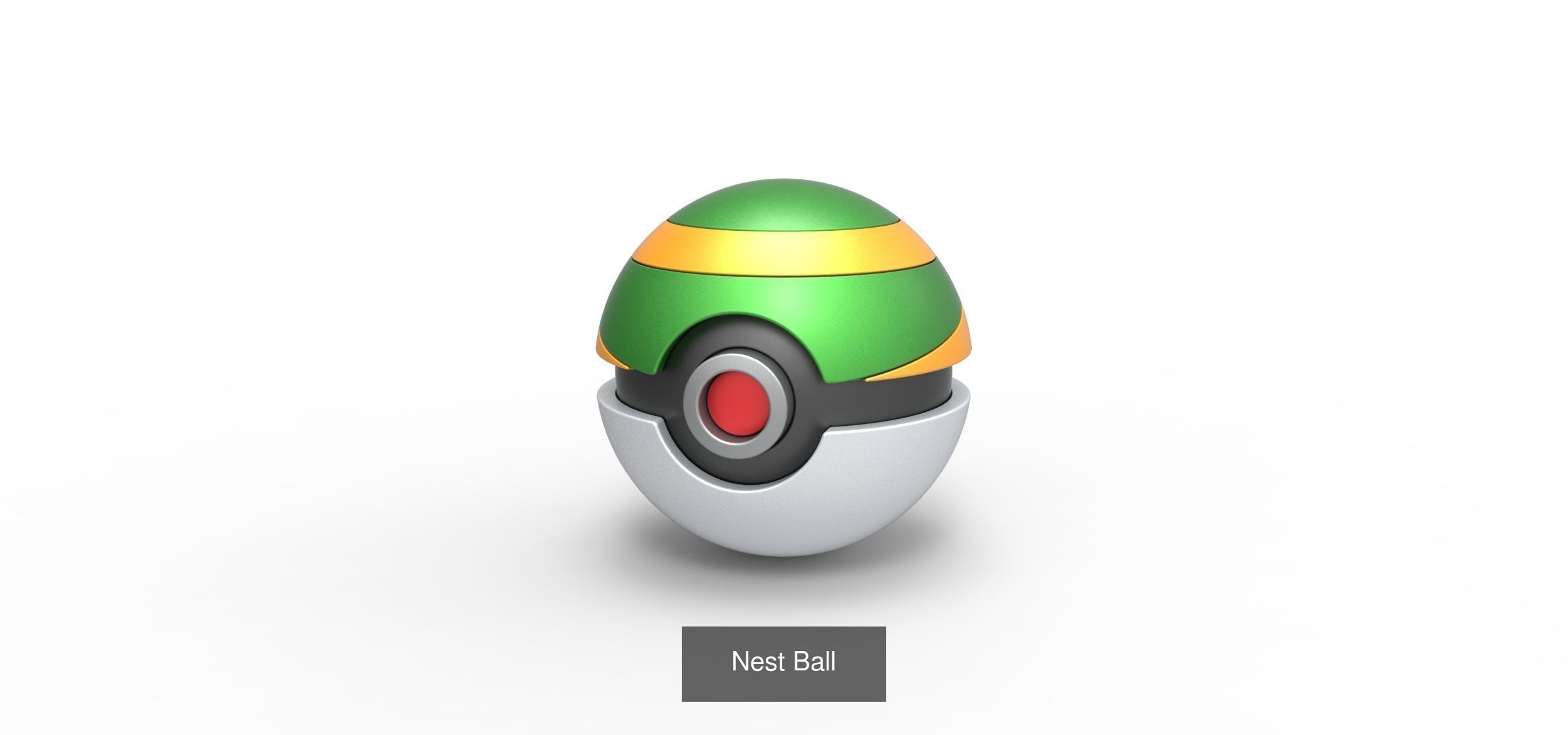 Orb Types Set 3 3D Model Collection_11