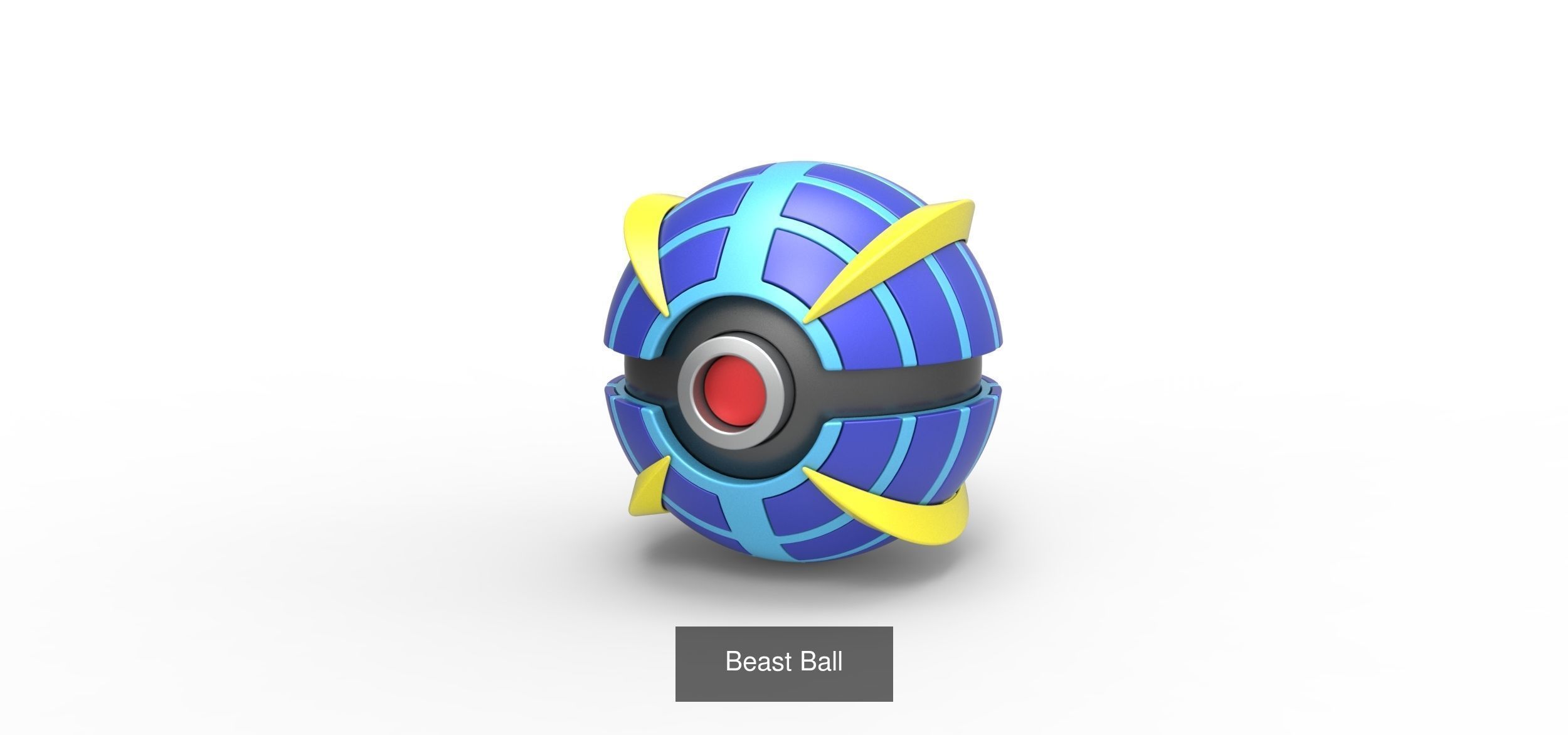 Orb Types Set 3 3D Model Collection_4