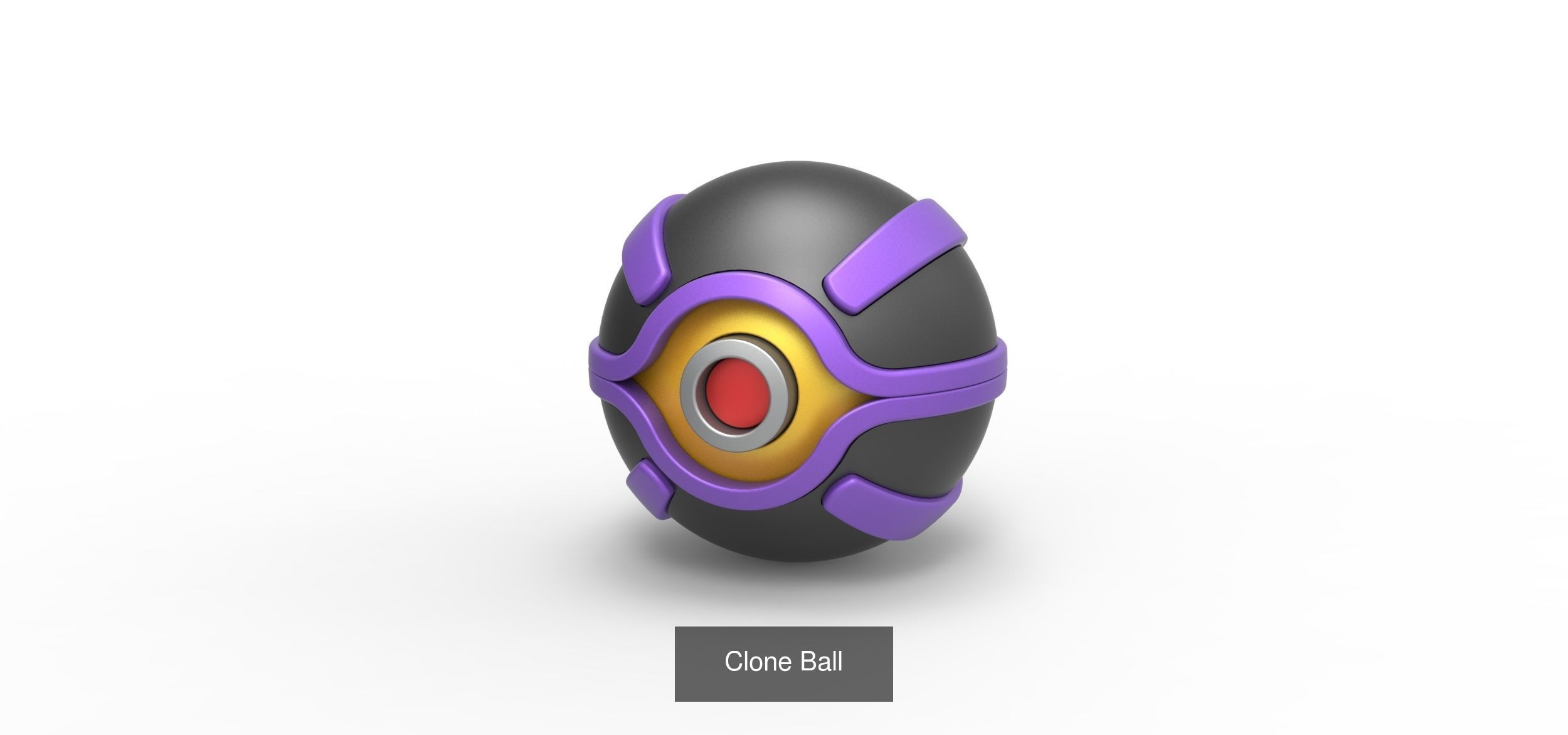 Orb Types Set 3 3D Model Collection_5