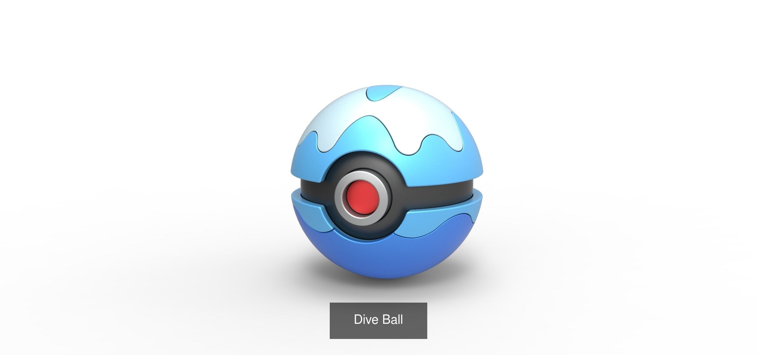 Orb Types Set 3 3D Model Collection_7