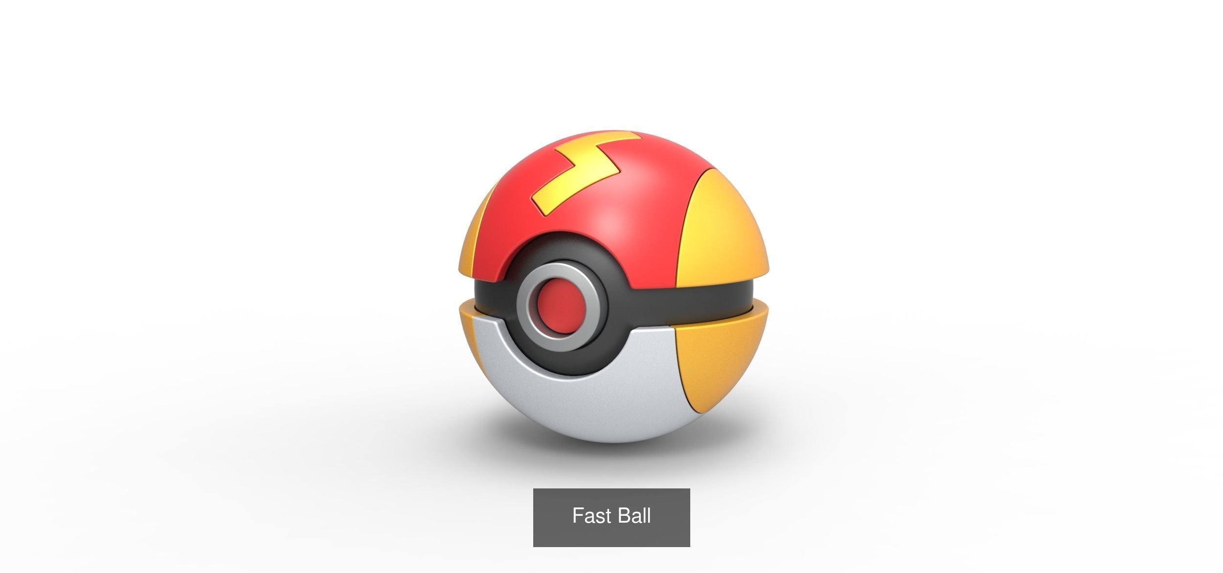 Orb Types Set 3 3D Model Collection_9