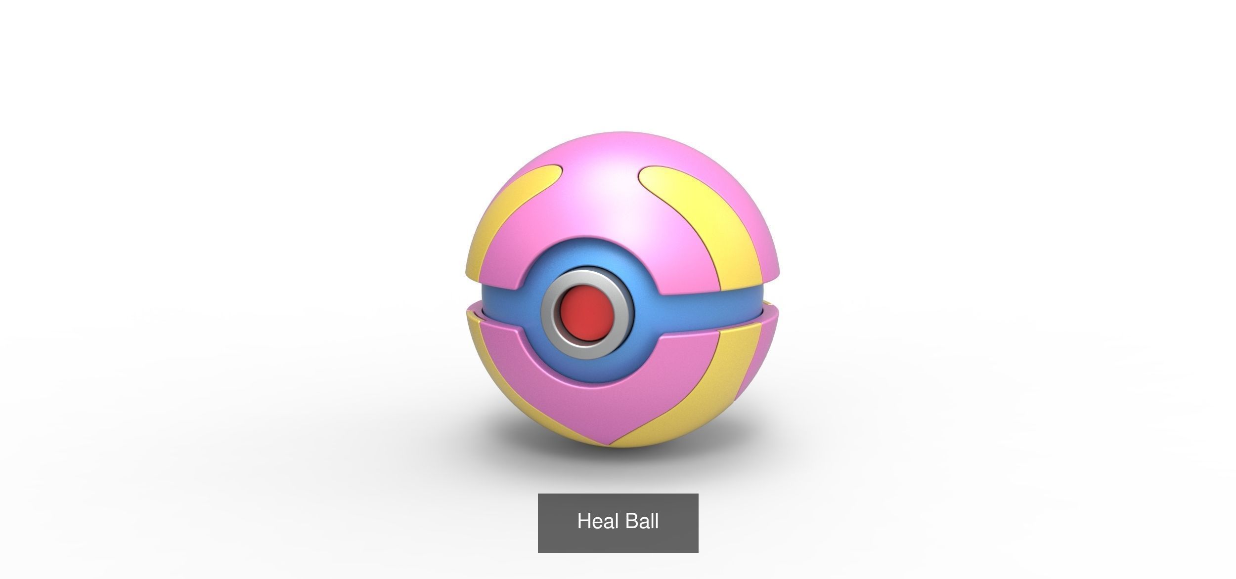 Orb Types Set 3 3D Model Collection_10