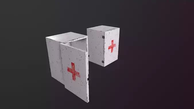 Hospital Box 3D Model