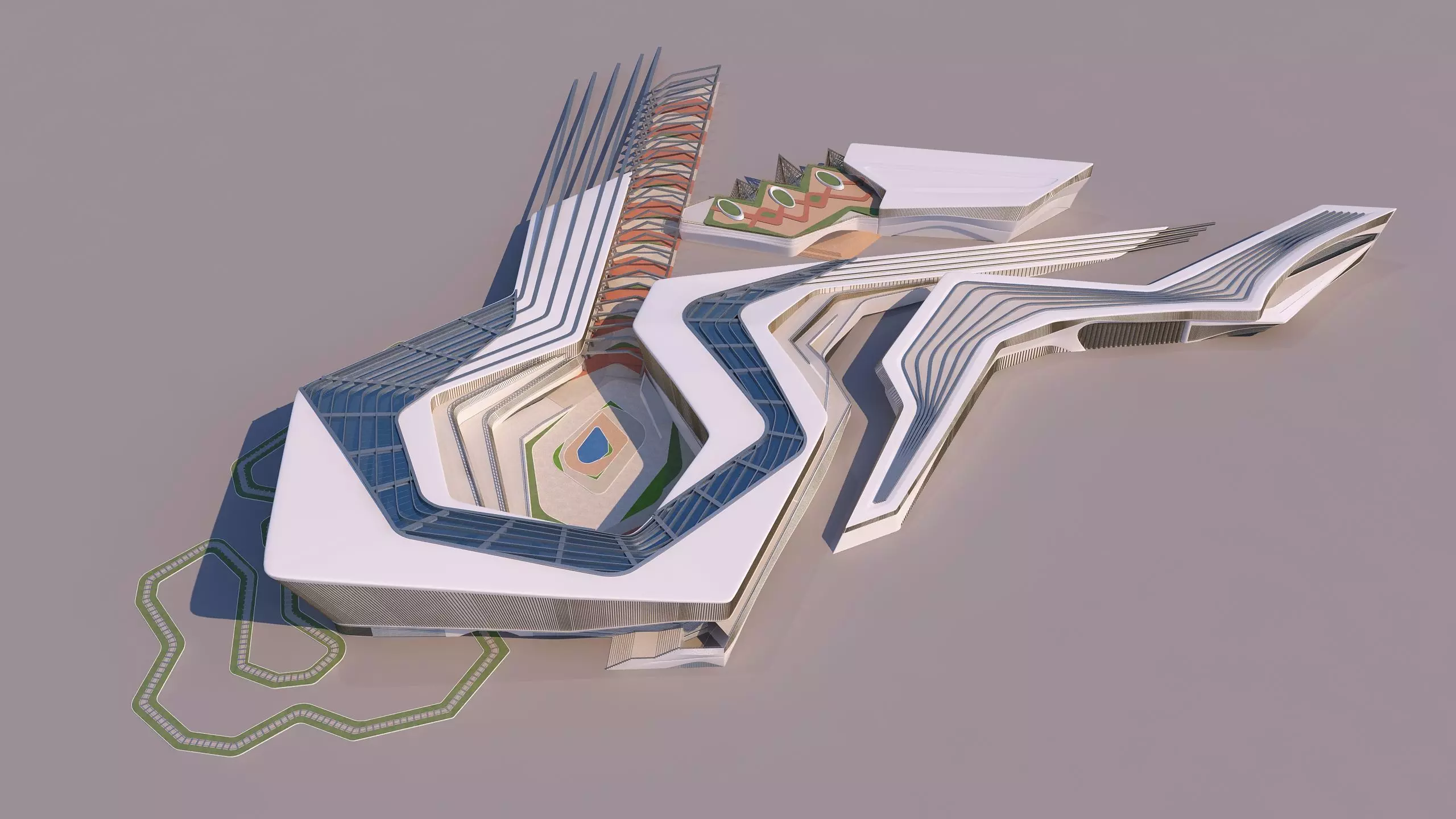 0177 - Geological Museum 3D Building - 2D Drawings 3D model_0