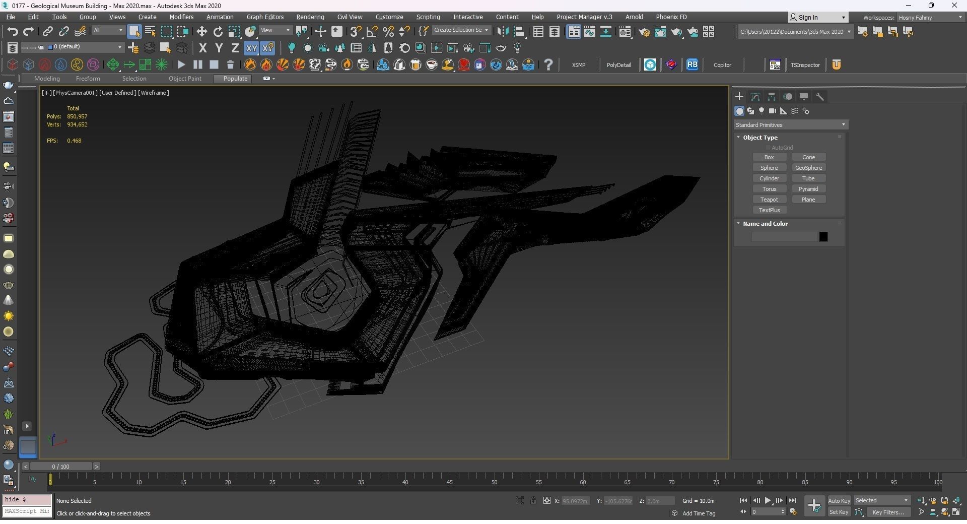 0177 - Geological Museum 3D Building - 2D Drawings 3D model_42