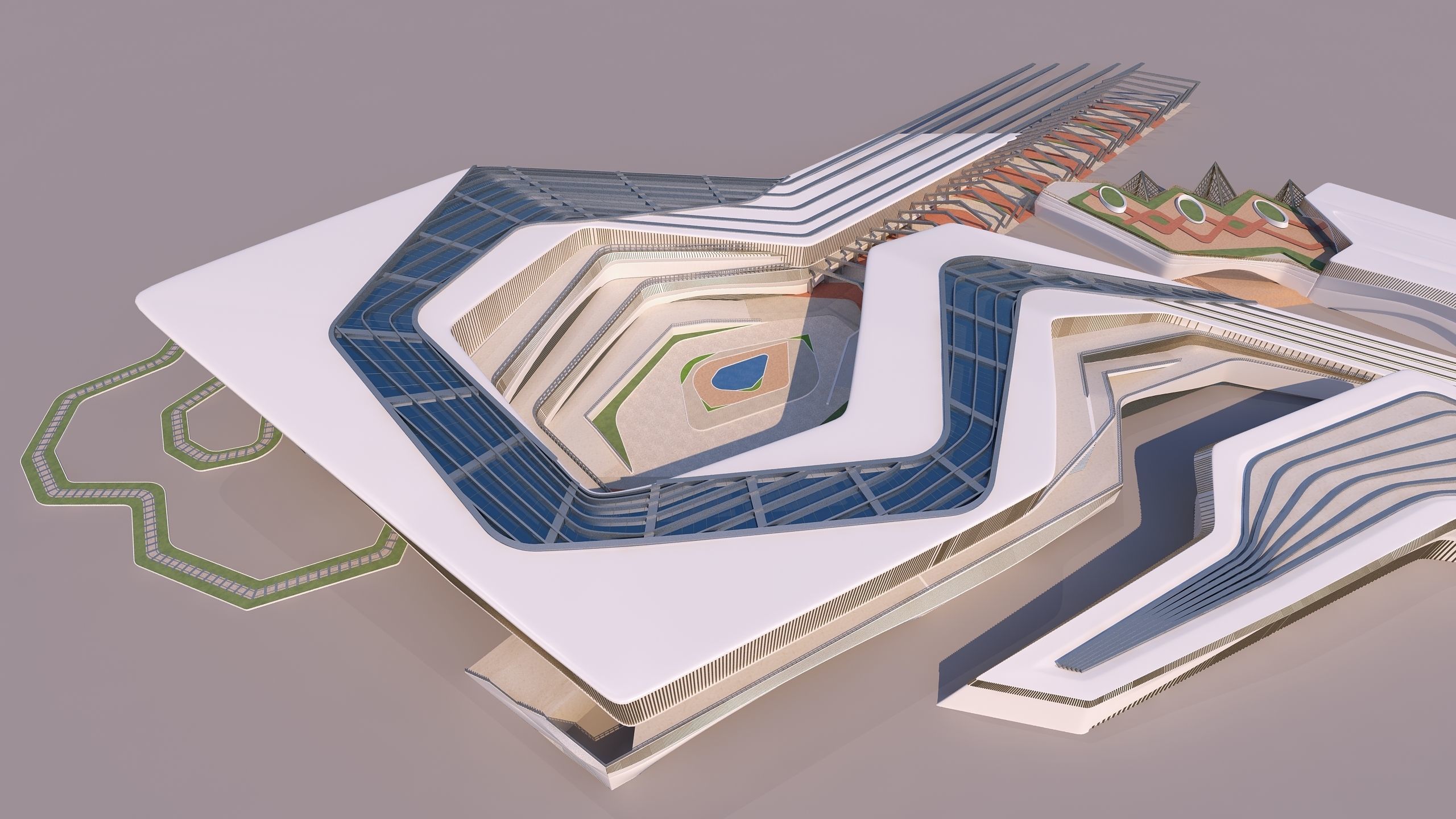 0177 - Geological Museum 3D Building - 2D Drawings 3D model_5