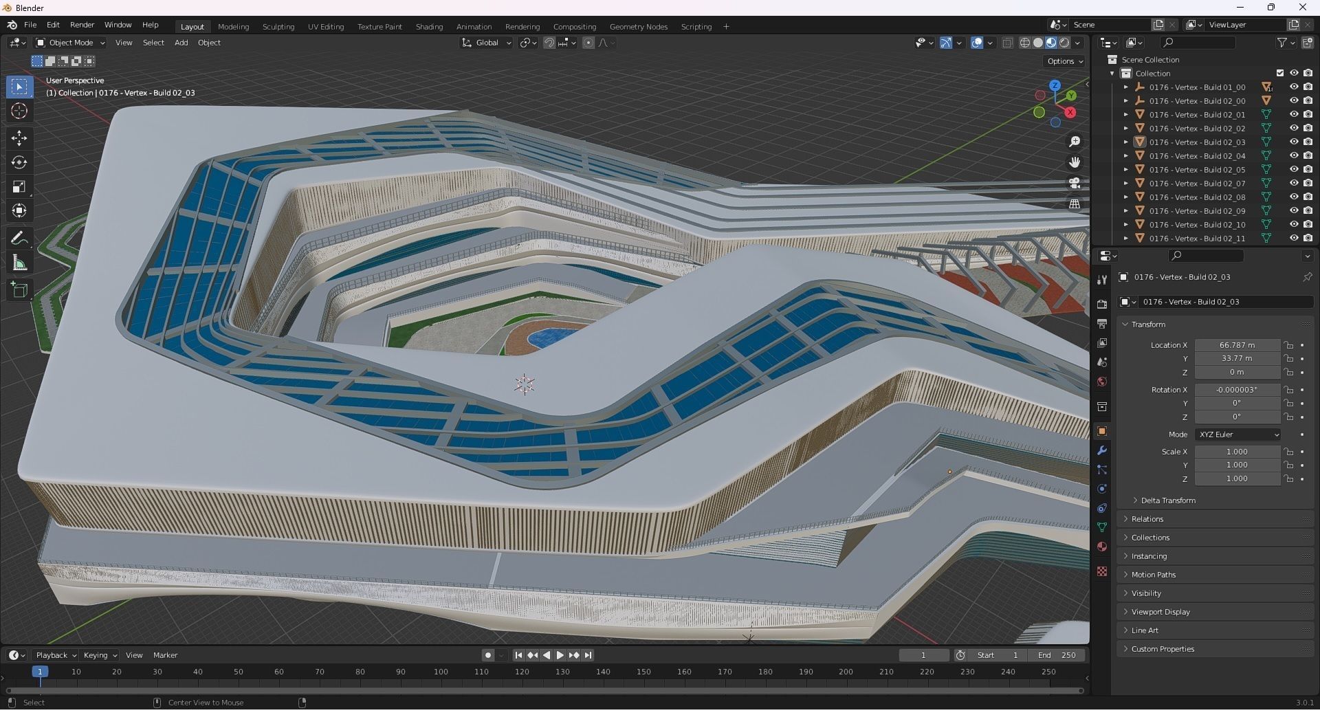 0177 - Geological Museum 3D Building - 2D Drawings 3D model_47