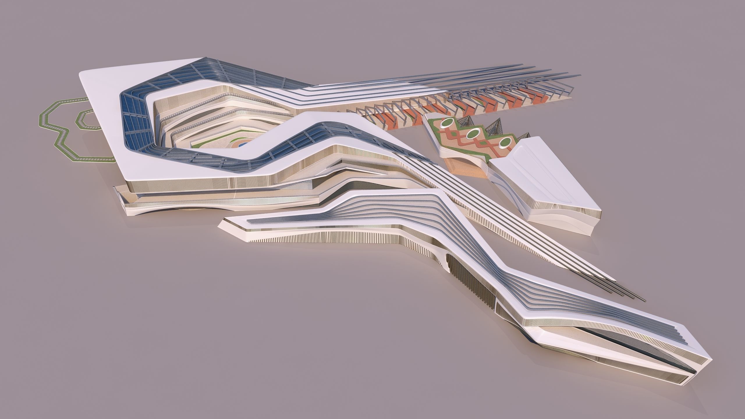 0177 - Geological Museum 3D Building - 2D Drawings 3D model_1