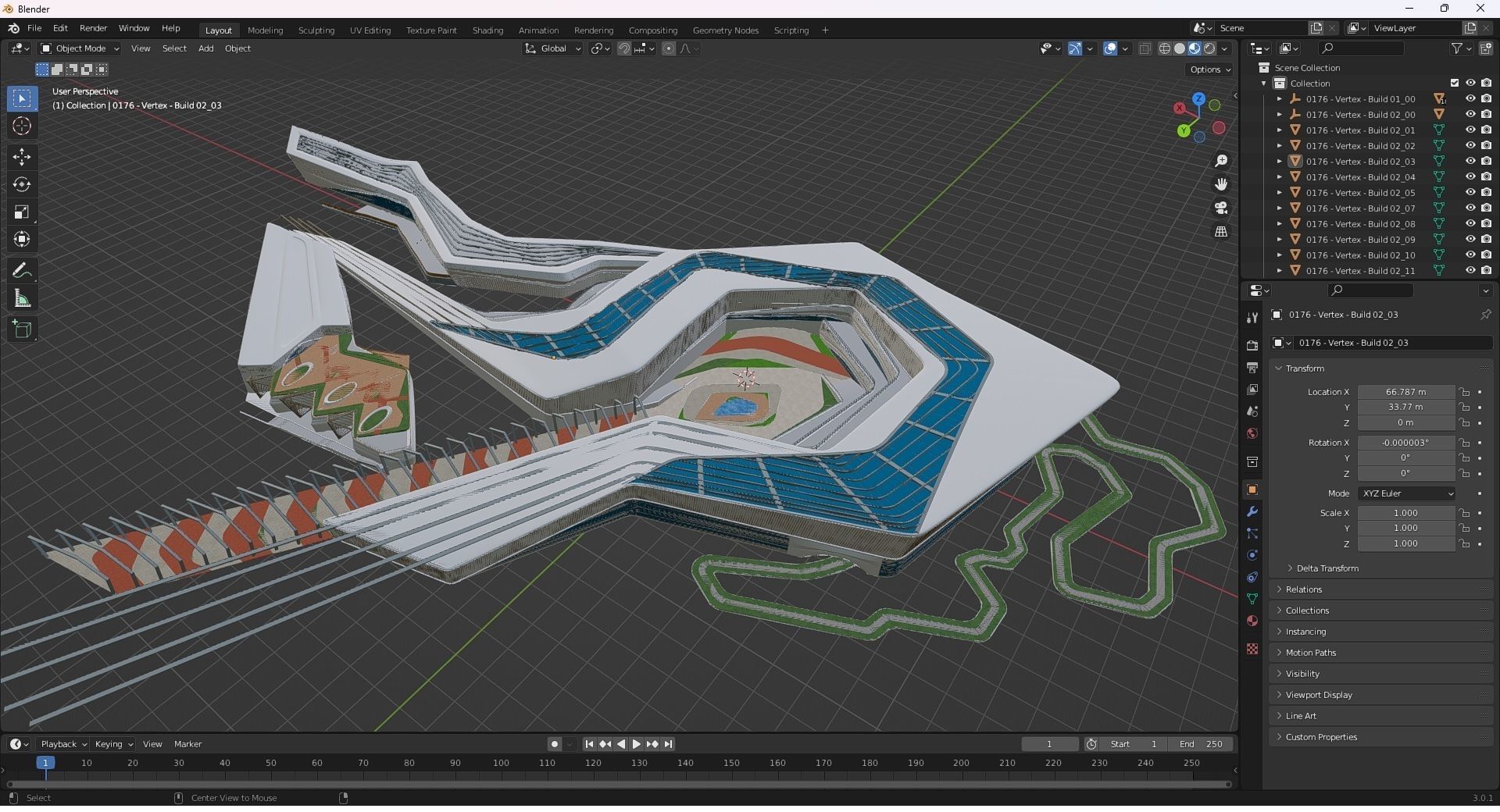 0177 - Geological Museum 3D Building - 2D Drawings 3D model_46