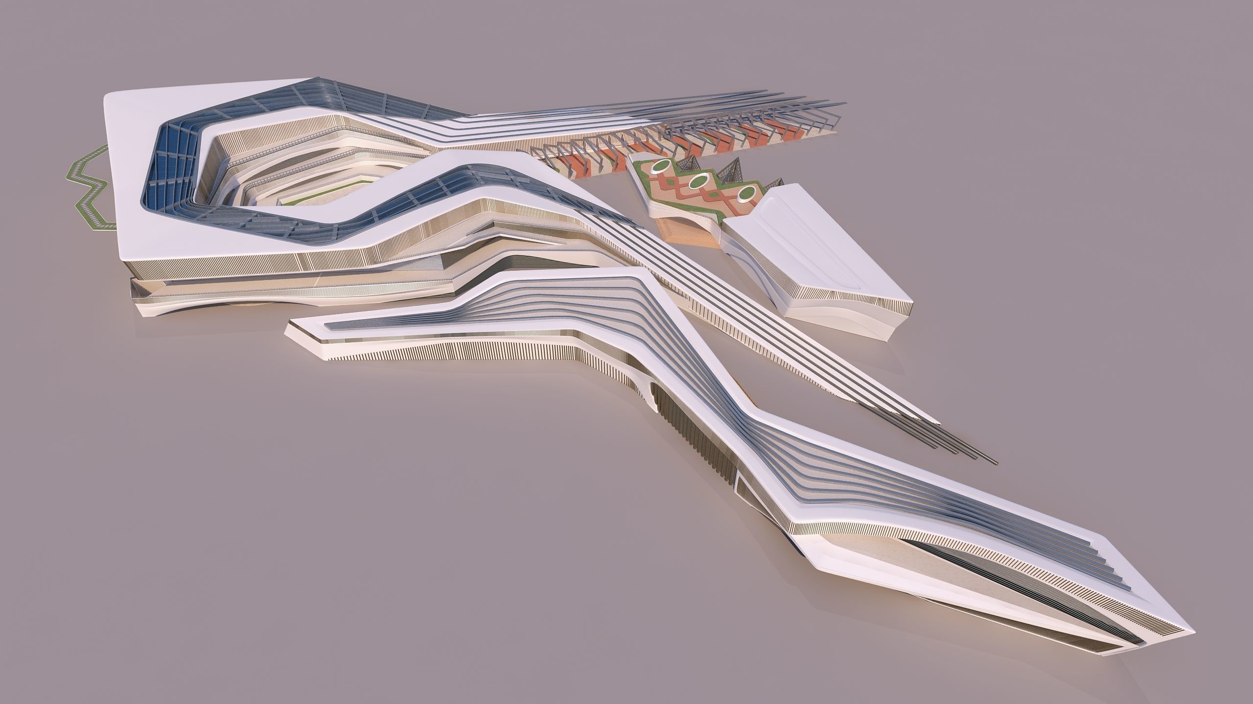 0177 - Geological Museum 3D Building - 2D Drawings 3D model_4