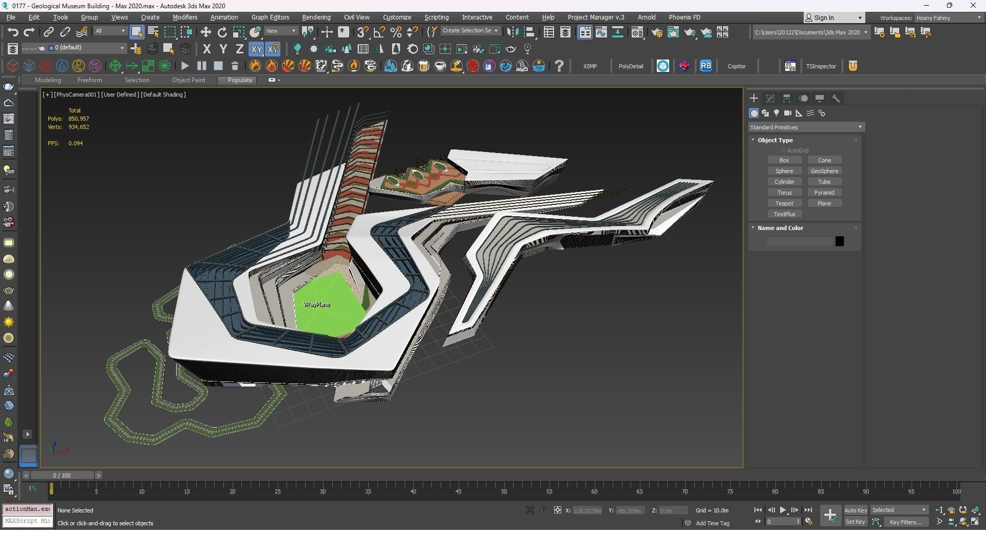 0177 - Geological Museum 3D Building - 2D Drawings 3D model_41