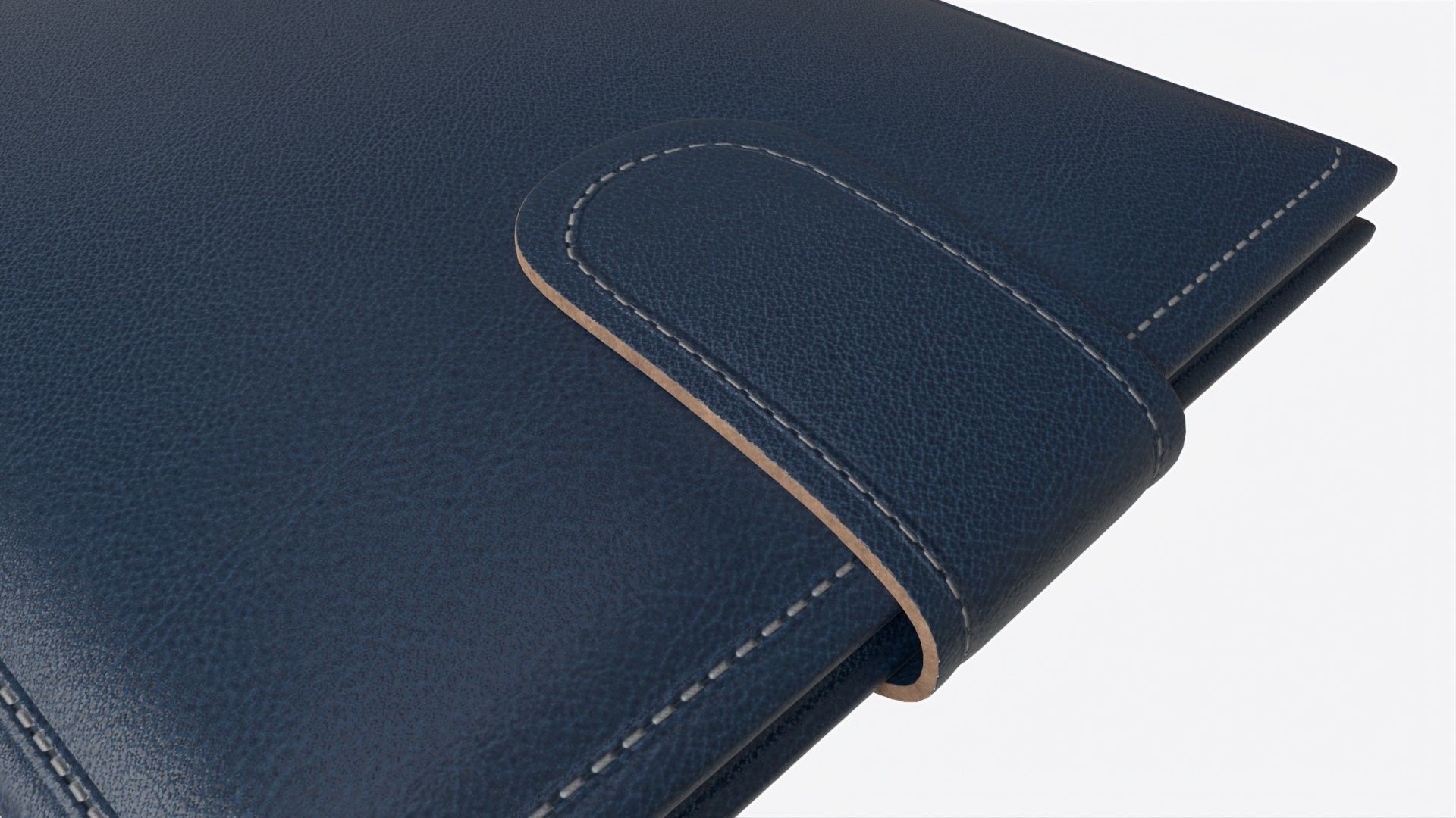 Leather Wallet for Men 01 3D model_3