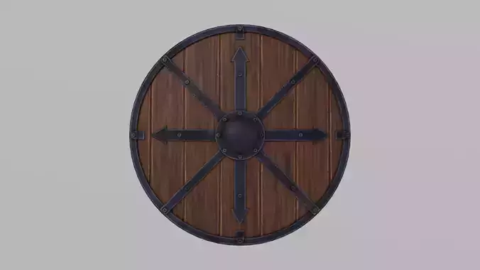 Wooden shield