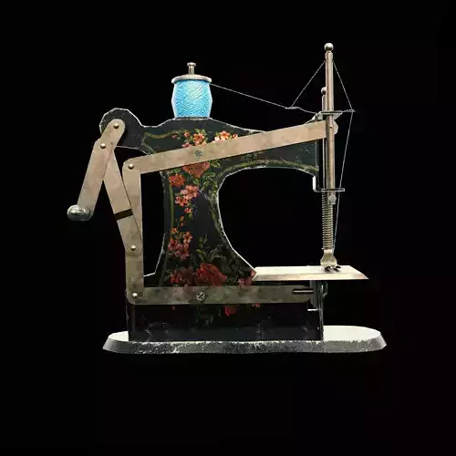 Sewing machine PBR texture