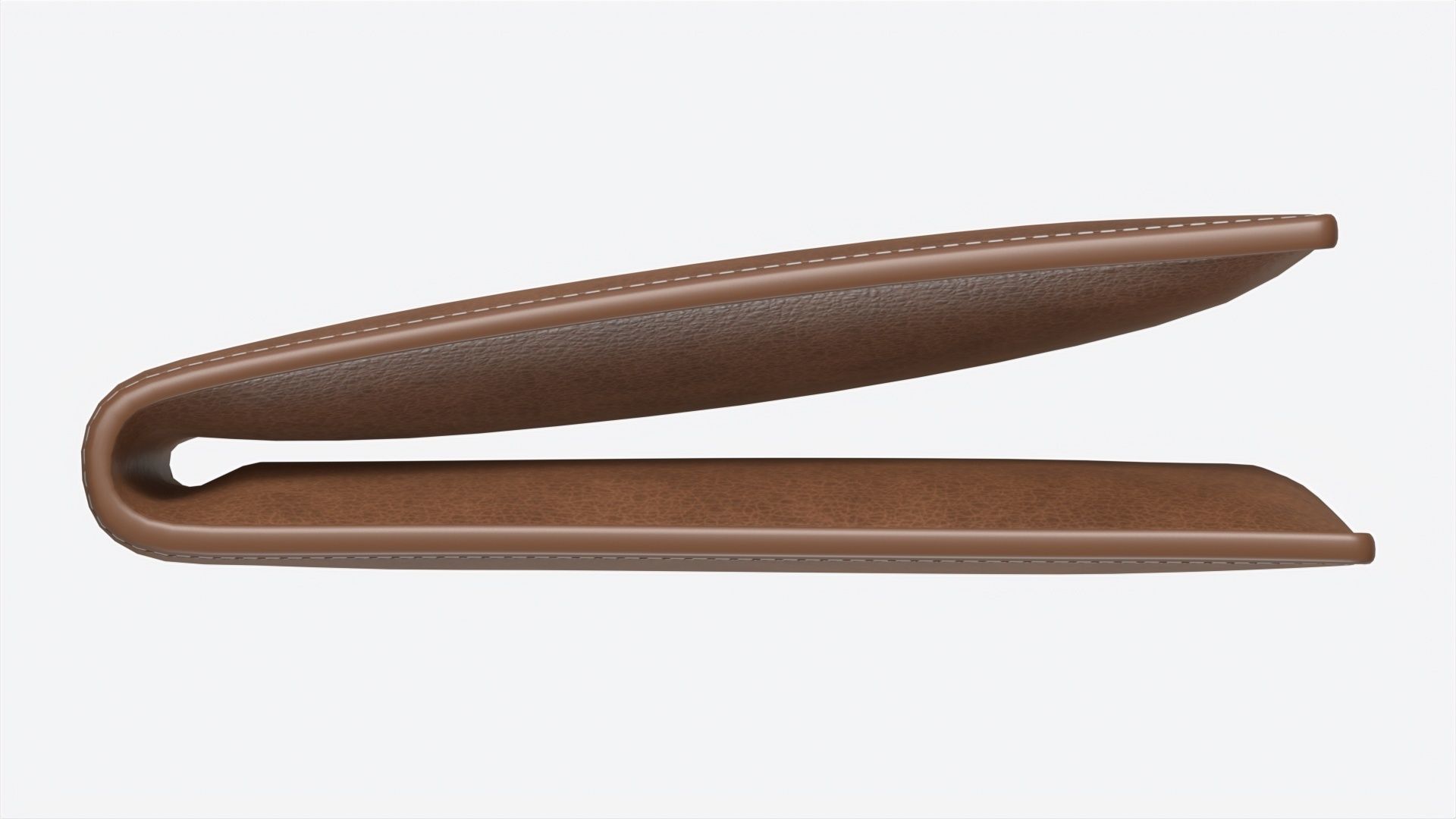 Leather Wallet for Men 02 with Banknotes 3D model_4