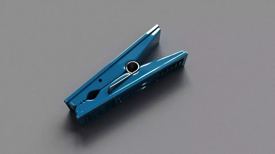 Cloth Peg 3D model