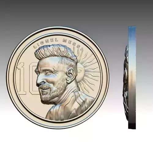 Moneda Lionel Messi 