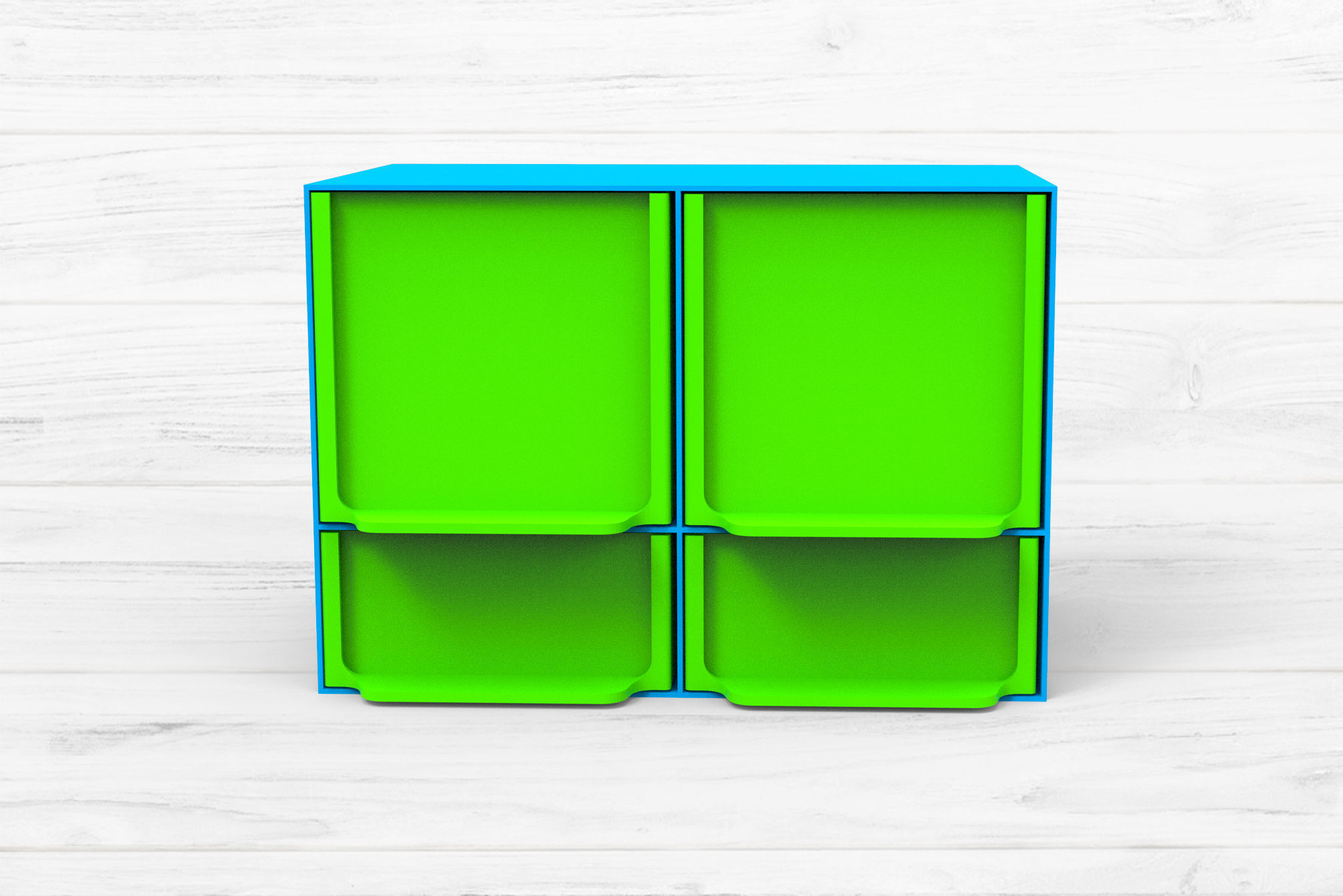 Small desktop organizer for 3D printer 3D print model_2