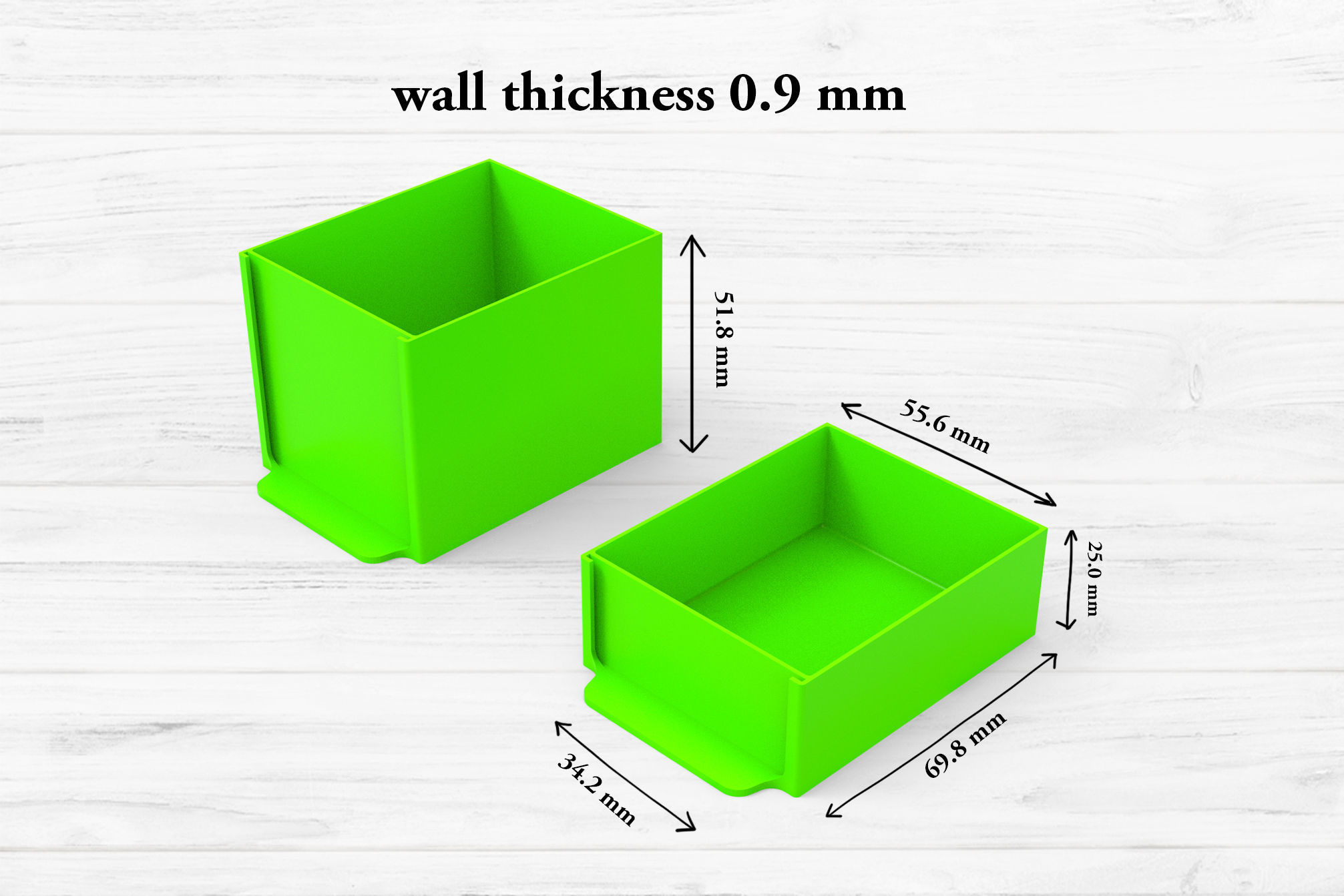 Small desktop organizer for 3D printer 3D print model_1