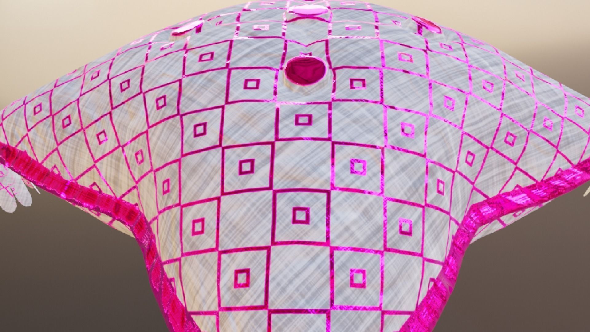 Royal Pillow Set Low-poly 3D model_78