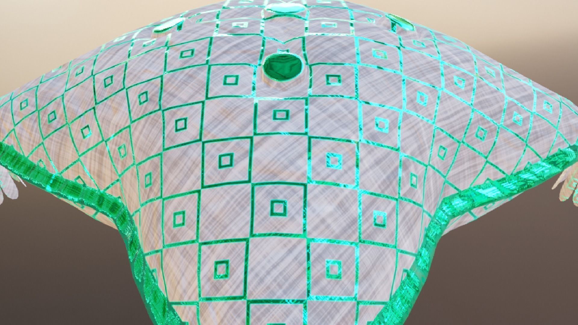 Royal Pillow Set Low-poly 3D model_75