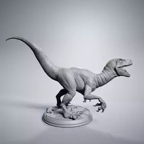 Raptor Dinosaur 3D print model