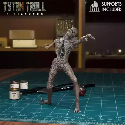 Zombie 01 - Pre-Supported